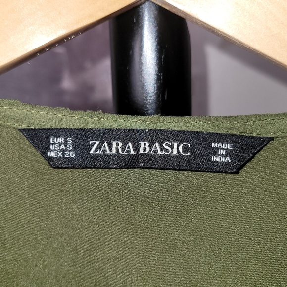 Zara Swiss Dot Mesh Mini Dress 👗 - Picture 9 of 9